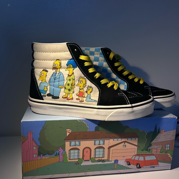 Vans x simpson sk8-hi - Picture 1 of 6